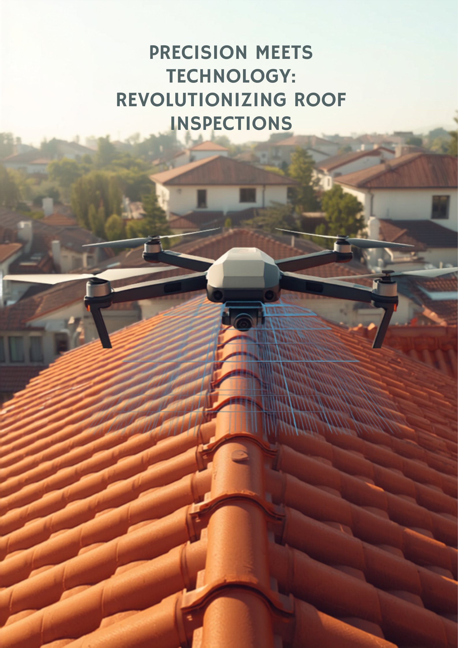 Drone technology used for modern roof inspection